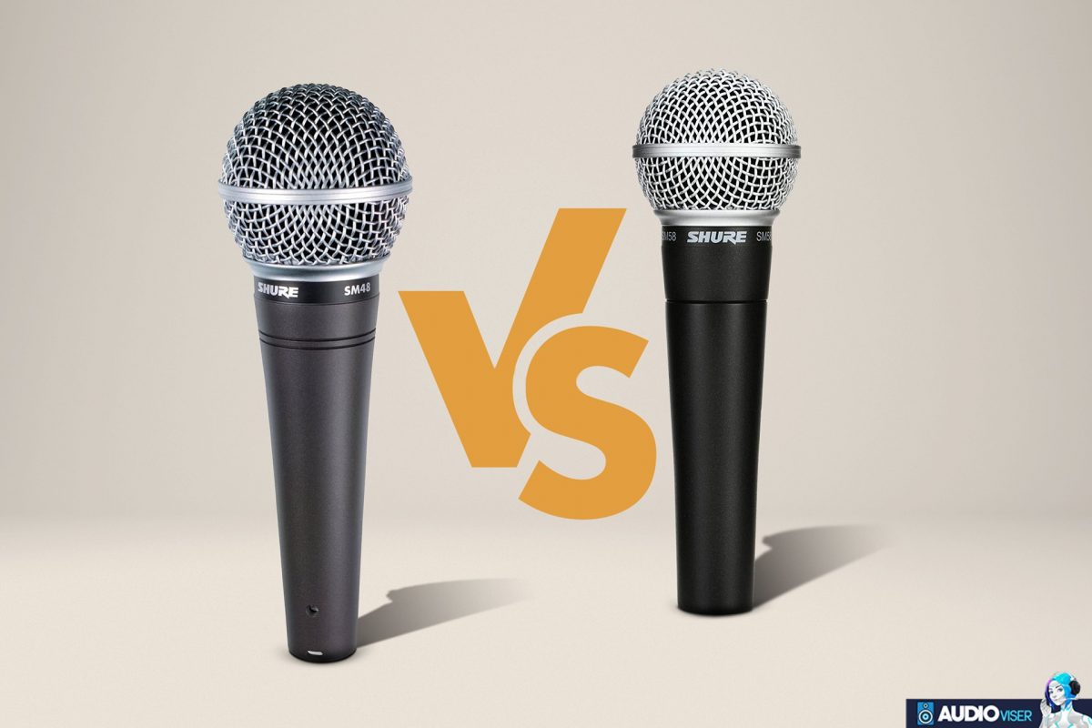 Shure SM48 Vs. Shure SM58: Which Is Better? - Audioviser