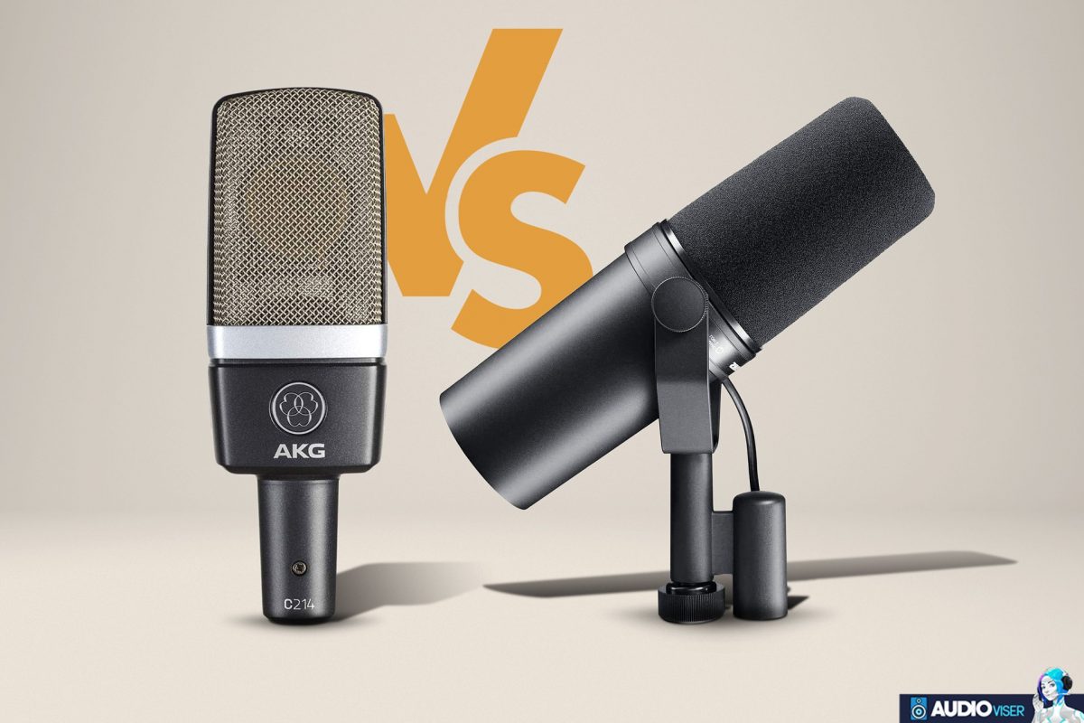 Shure SM7B Vs. AKG C214: Which Is Better? - Audioviser